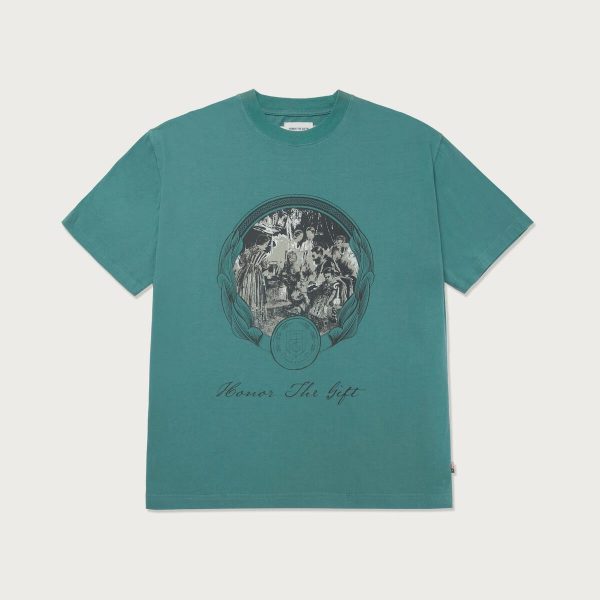 HTG B-summer Past And Future Ss Tee - TEAL Online now