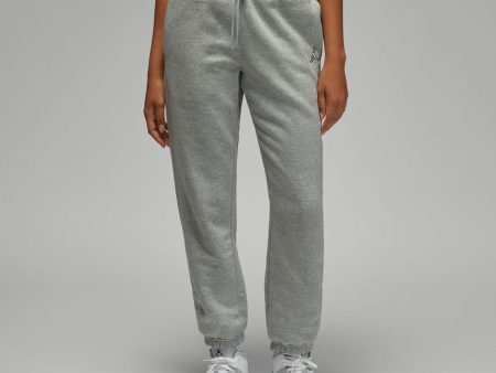 Women s Jordan Brooklyn Fleece Pants - DK GREY HEATHER WHITE Discount