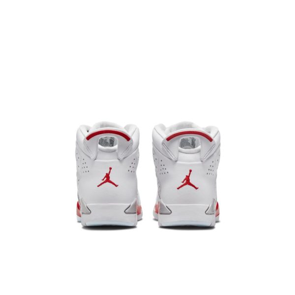 Jordan 6-17-23 (PS) - WHITE UNIVERSITY RED-MTLC PLATINUM For Cheap