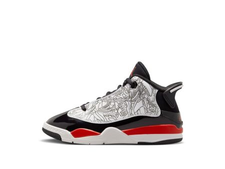 Jordan Dub Zero (PS) - WHITE FIRE RED-BLACK Online