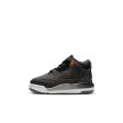 Toddler Air Jordan 3 Retro-NIGHT STADIUM TOTAL ORANGE-BLACK Cheap