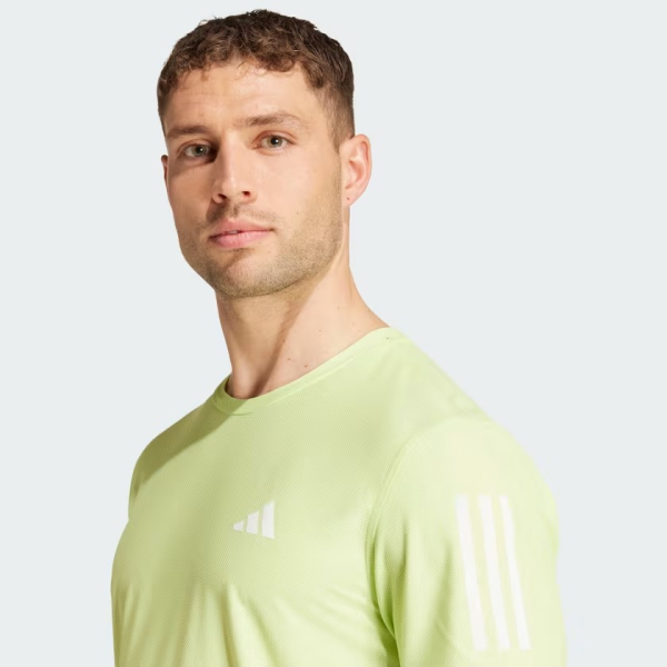 Adidas Own The Run Tee | Pulse Lime Discount