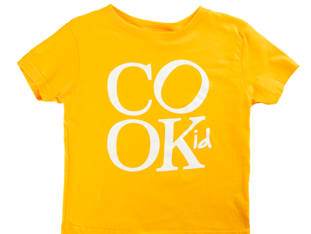 Cook Kids Gold T-Shirt For Sale