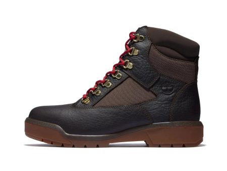 Men s Timberland Field Boot 6 Inch Waterproof Boot - BROWN RED Discount