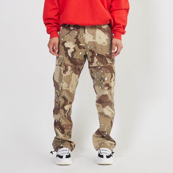 7 pocket cargo   distressed desert camo For Cheap