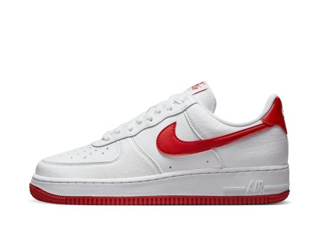 Women s Nike  Air Force 1  07 - WHITE GYM RED-WHITE-VOLT Sale