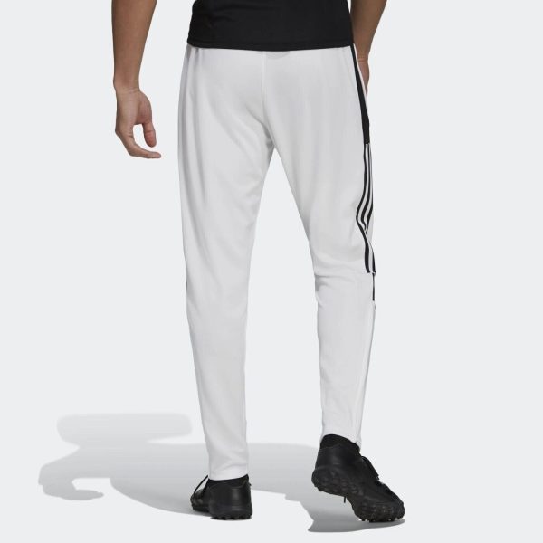 Men s Adidas Tiro Track Pants- WHITE BLACK STRIPES Online now