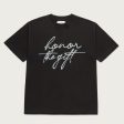 Honor The Gift Script Ss Tee - BLACK Online now