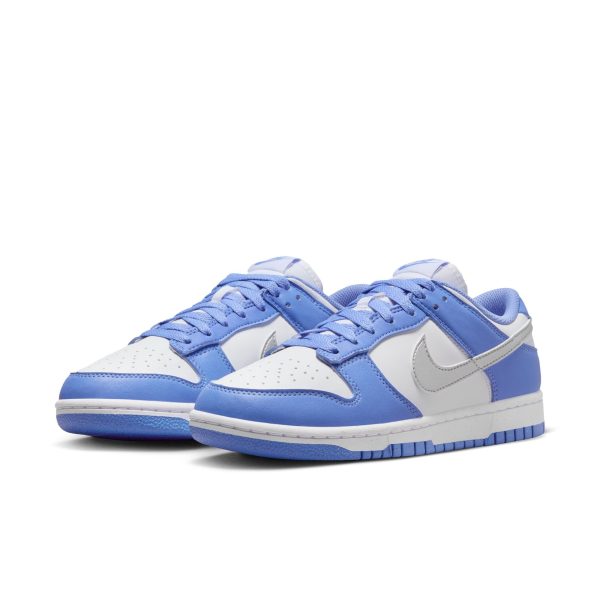 Women s Nike Dunk Low Next Nature - ROYAL PULSE METALLIC SILVER-WHITE Online now