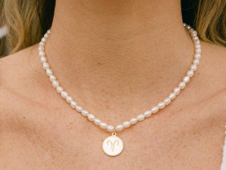 Zodiac Pearl Necklace Online