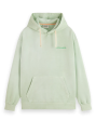 Scotch & Soda Plant-dyed Unisex Hoodie - MINT Sale