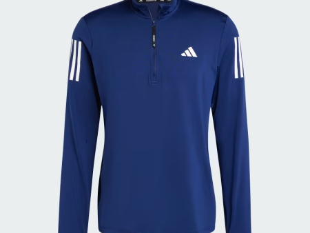 Adidas Own The Run Half Zip Top | Dark Blue Online Hot Sale