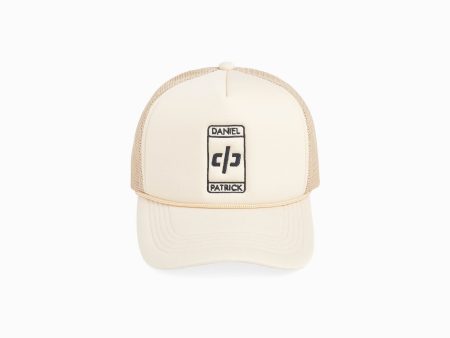 beverly hills trucker cap   cream Online