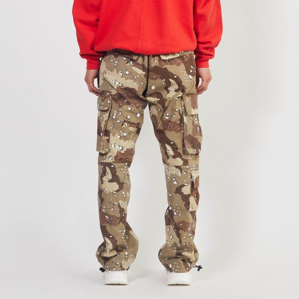 7 pocket cargo   distressed desert camo For Cheap