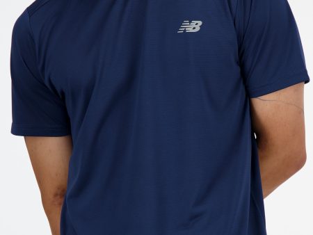 NB Sport Essentials Run T-Shirt | Navy Online now