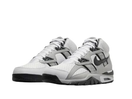 Big Kids Nike Air Trainer - WHITE BLACK-LT SMOKE GREY Online Sale