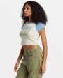 Blissed Cropped Raglan Tee Hot on Sale