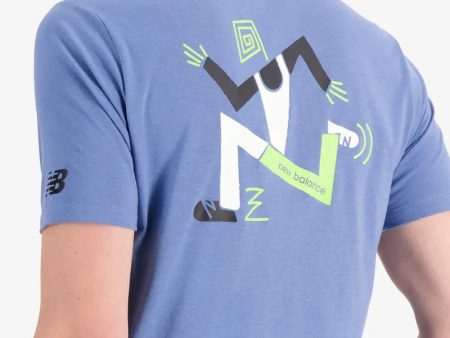 NB Tenacity Heathertech Graphic Tee Hot on Sale