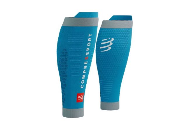 Compressport R2 3.0 Calf Guard - Hawaiian Ocean Alloy Online