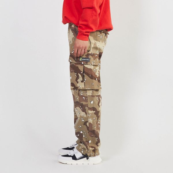 7 pocket cargo   distressed desert camo For Cheap