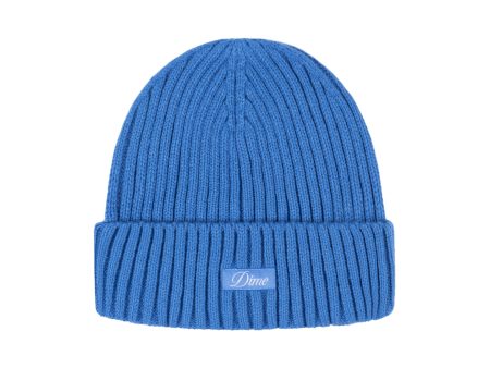 Cursive Fold Beanie Discount