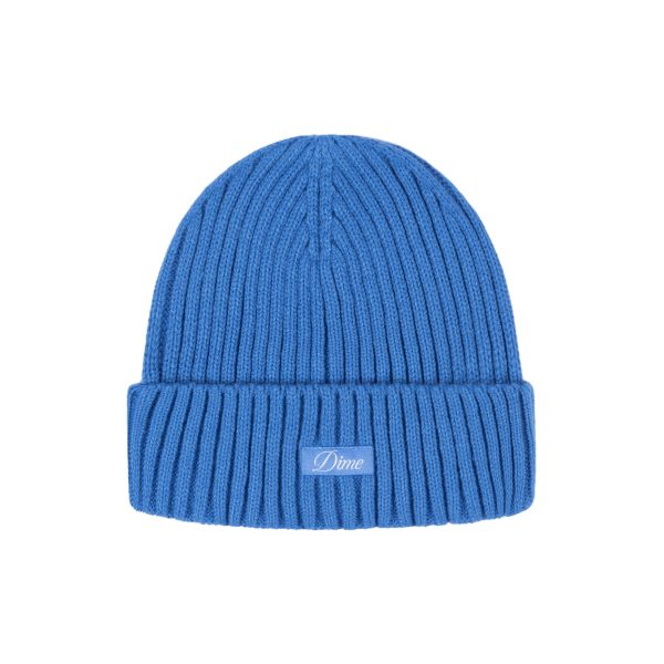 Cursive Fold Beanie Discount