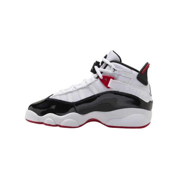 Jordan 6 Rings PS - WHITE BLACK-VARSITY RED Online now