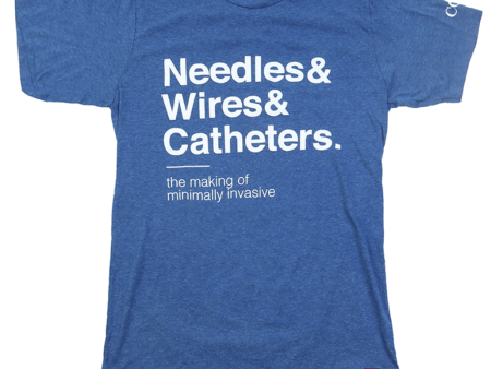 Needles & Wires & Catheters Tee - Royal Supply