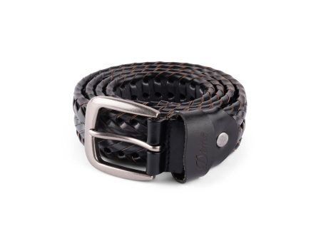 Braided Leather Belt For Sale