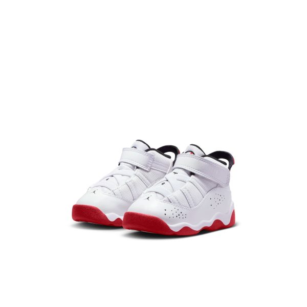 Jordan 6 Rings (TD) - WHITE UNIVERSITY-RED Hot on Sale