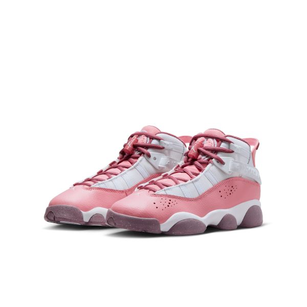 Jordan 6 Rings GS - CORAL CHALK DESERT BERRY-WHITE on Sale