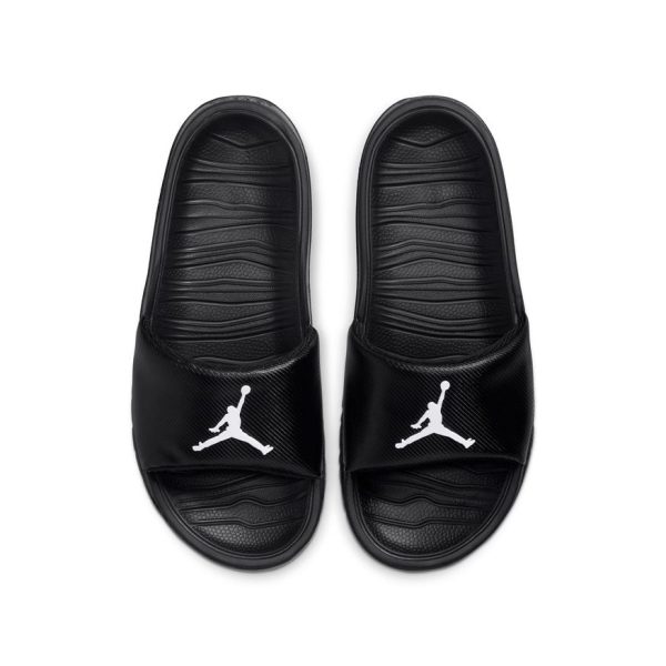 Jordan Break Slides (GS) - BLACK WHITE Discount