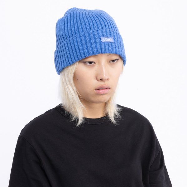 Cursive Fold Beanie Discount