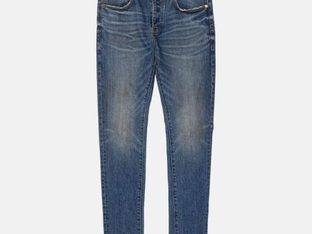 Purple Brand Mechanic Vintage Slim Jeans- DARK INDIGO For Sale